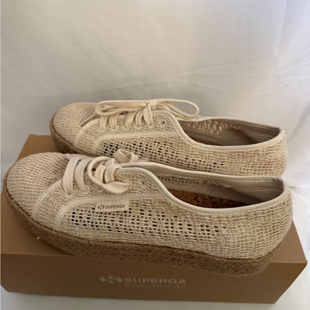 Superga Macrame Espadrille Sneaker - Picture 4 of 8